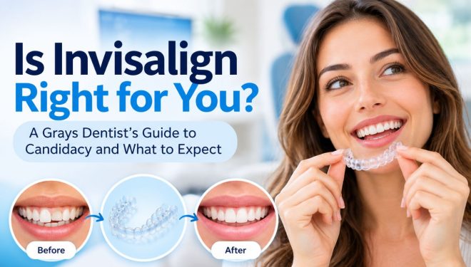 Invisalign treatment and candidacy guide from a Grays dentist